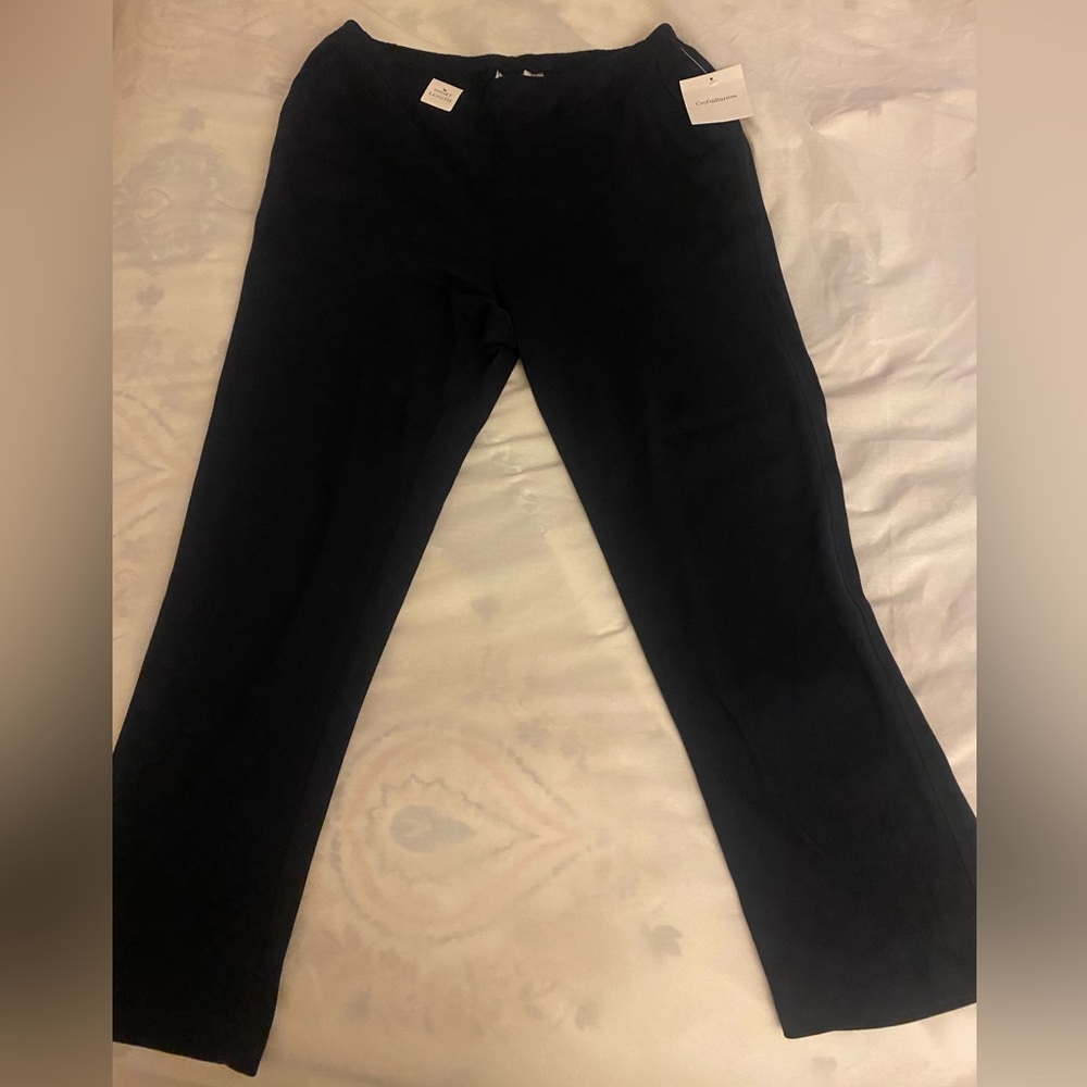Croft & Barrow PL Short Length Knit Pants